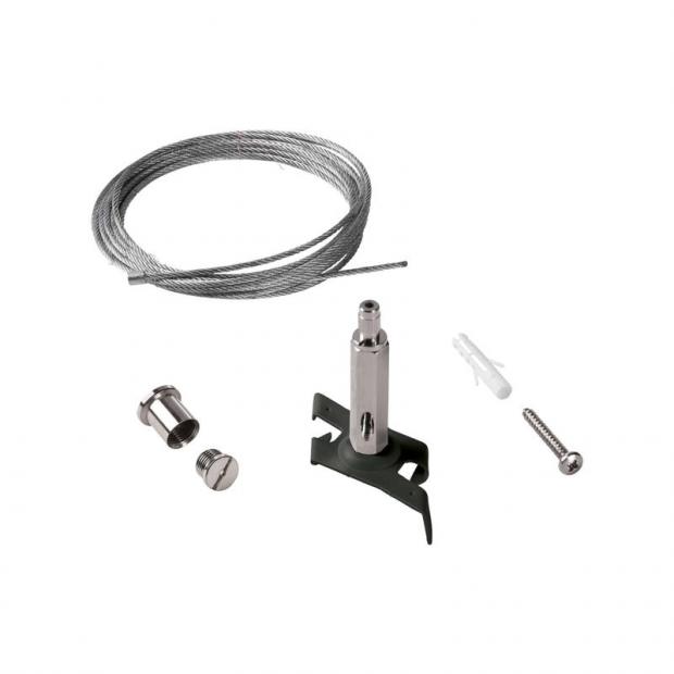 Трос Ideal Lux LINK TRIMLESS KIT PENDANT NO ROSONE 5 MT BK 243238 LINK TRIMLESS KIT PENDANT NO ROSONE 5 MT BK