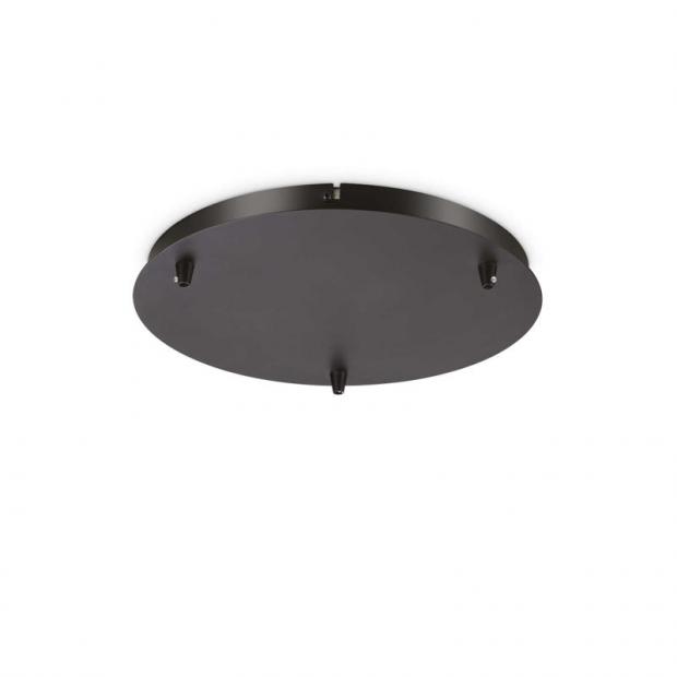 Основание для светильника Ideal Lux ROSONE STANDARD 3 LUCI NERO 285603 ROSONE STANDARD 3 LUCI NERO